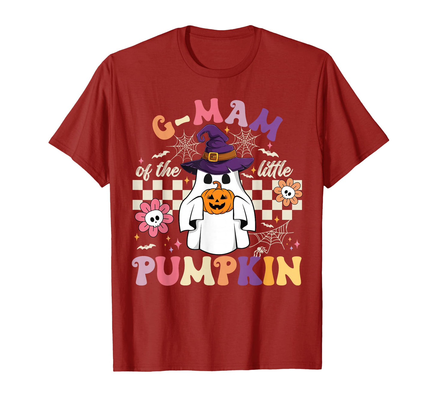 G Mam of The Little Pumpkin Halloween Spooky Ghost T-Shirt