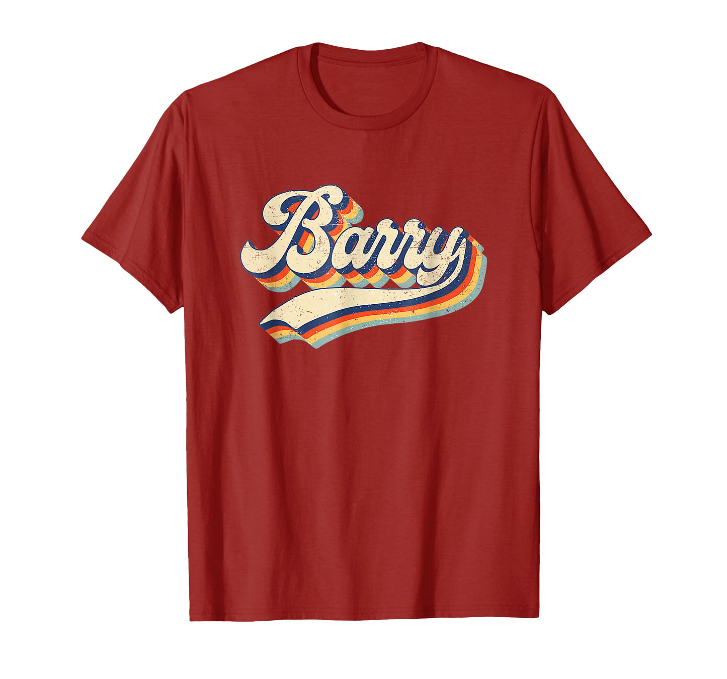 Funny Retro Vintage Barry First Name Barry T-Shirt