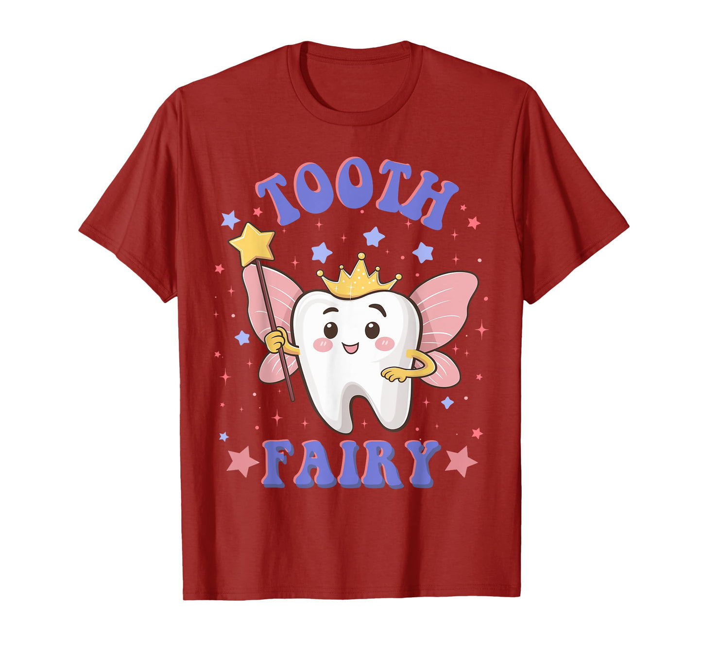 Funny Tooth Fairy Halloween Costume For Women Kids Girls T-Shirt