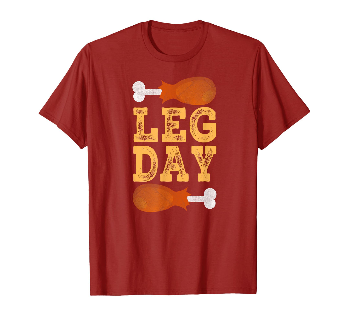 Leg Day Thanksgiving Costume Gym Pilgrim Happy Turkey Day T-Shirt