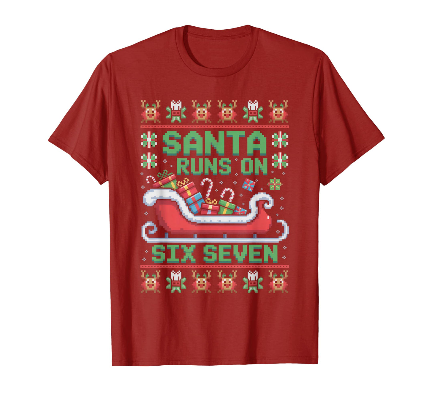 Funny Gen Alpha Gen Z Slang Funny Christmas Sweater T-Shirt