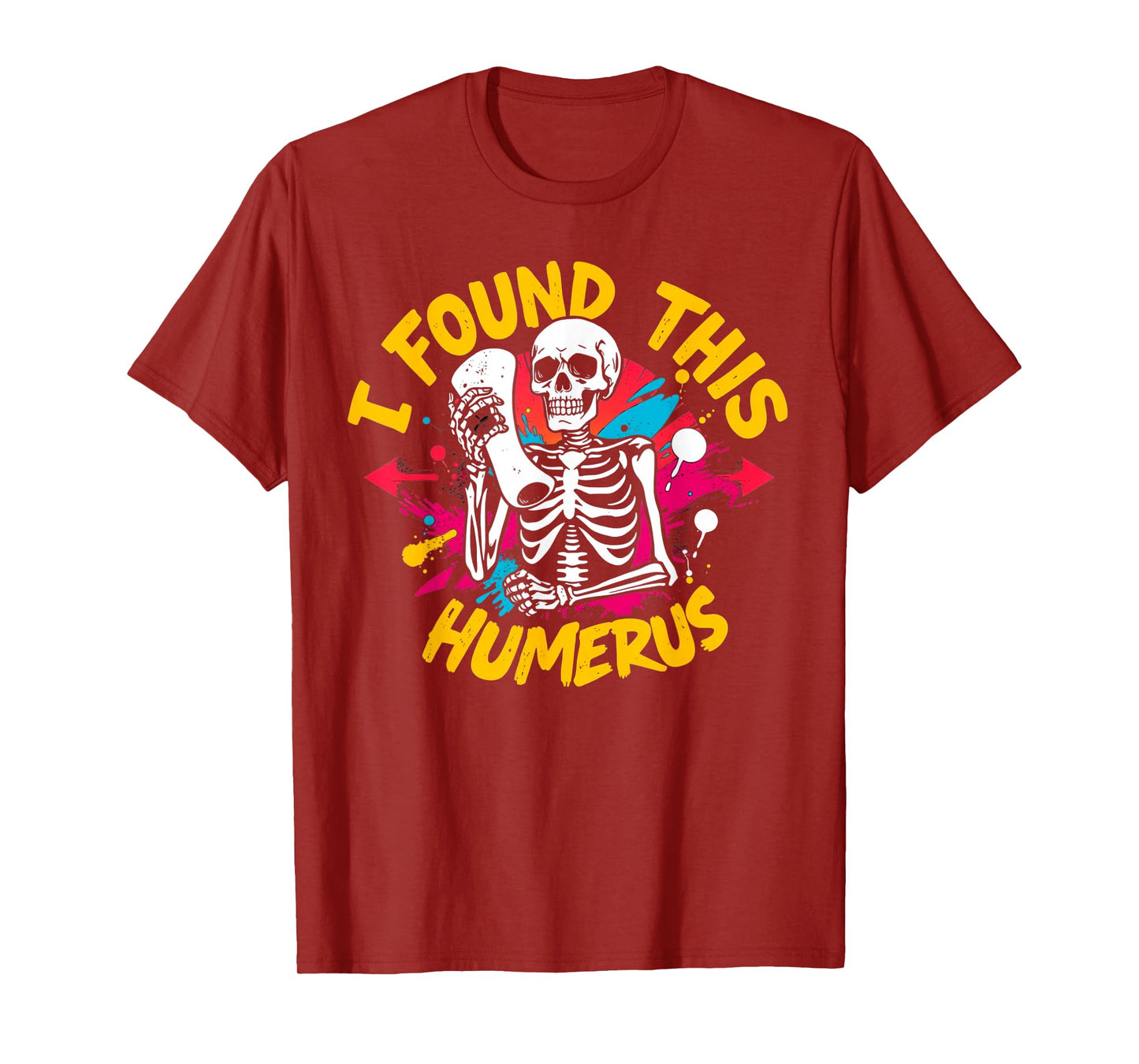 Funny I Found This Humerus Boo Ghost Halloween Costume Humor T-Shirt