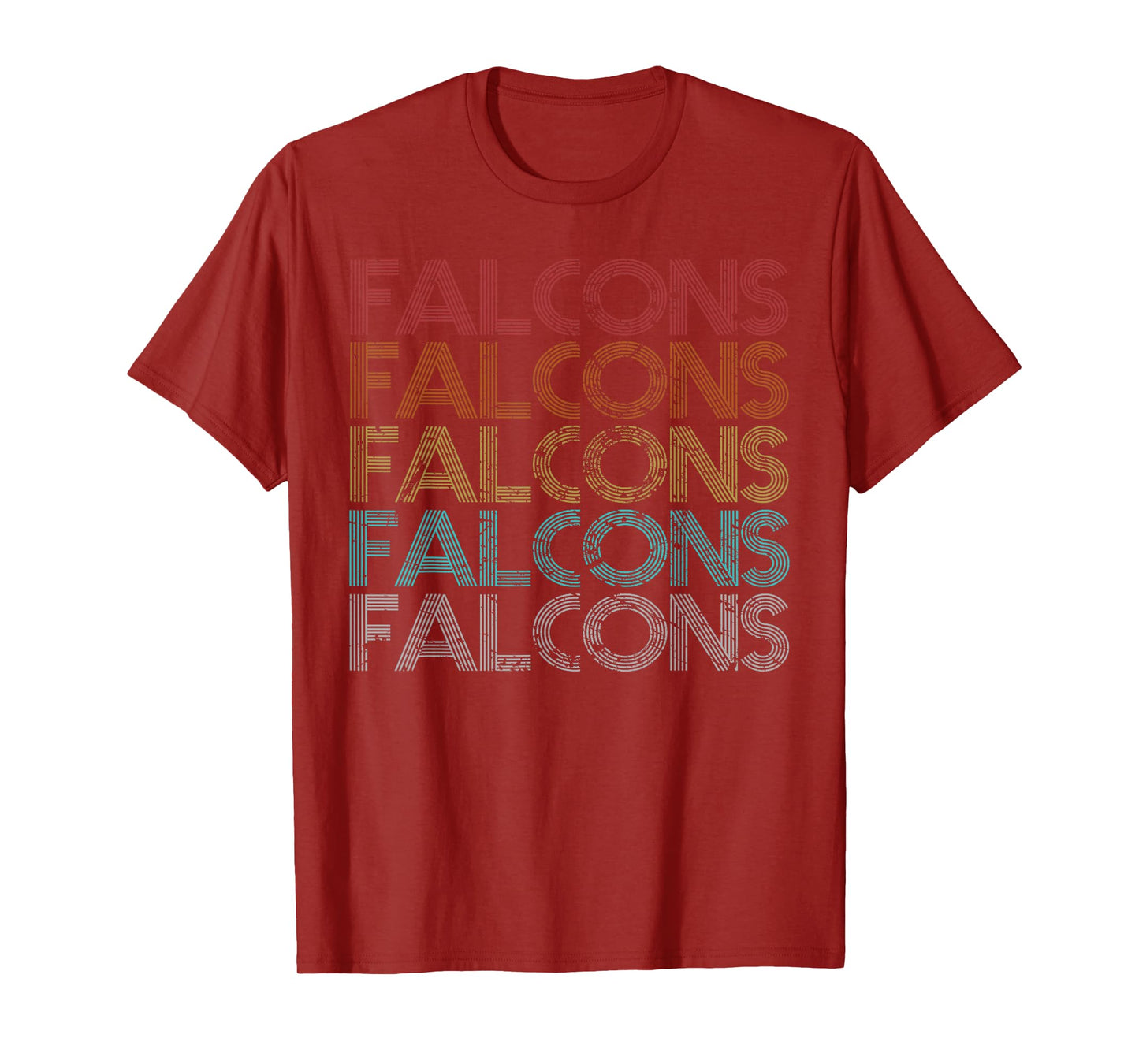 Retro Vintage Falcons T-Shirt, Small