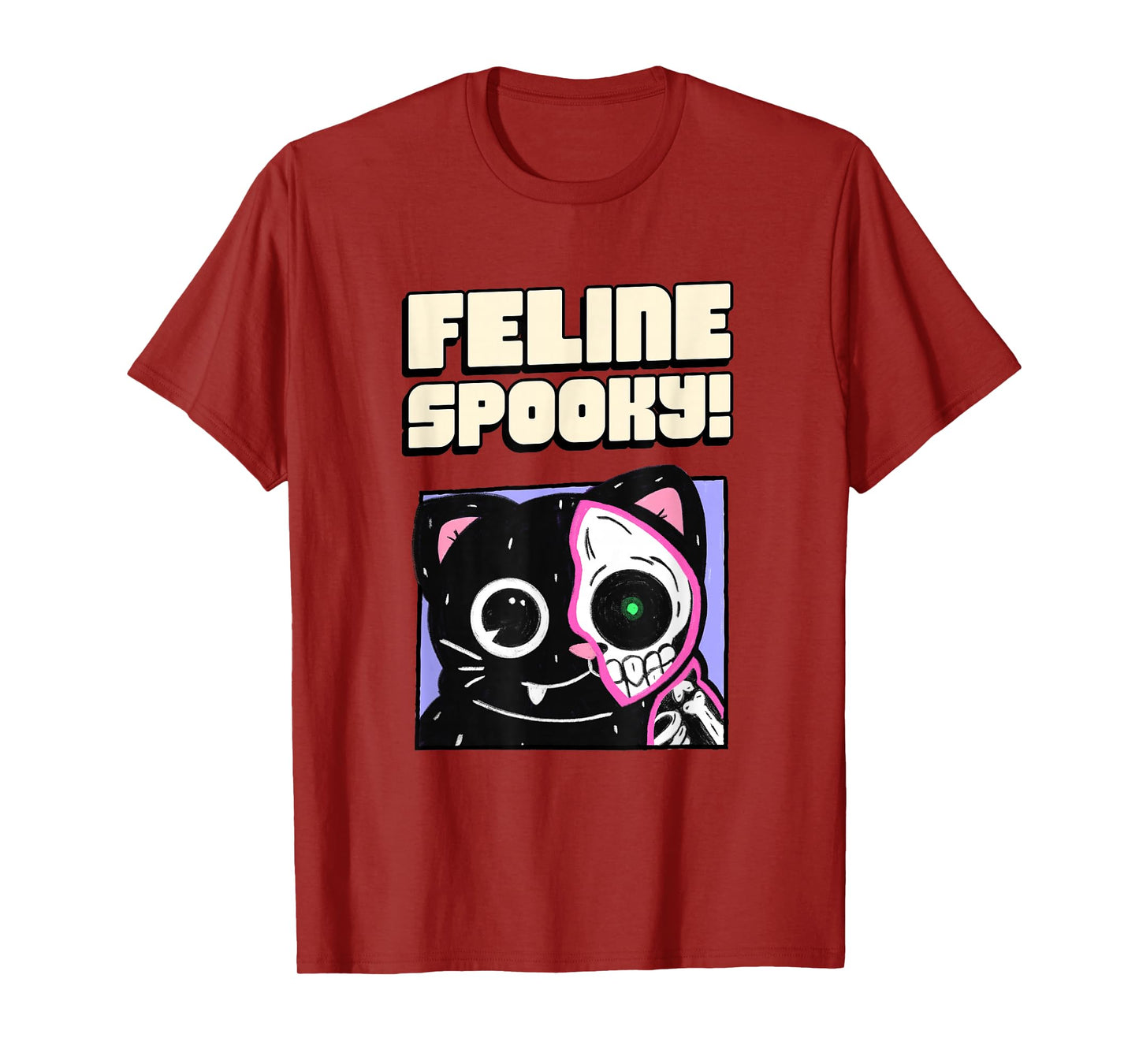 Feline Spooky - Halloween T-Shirt