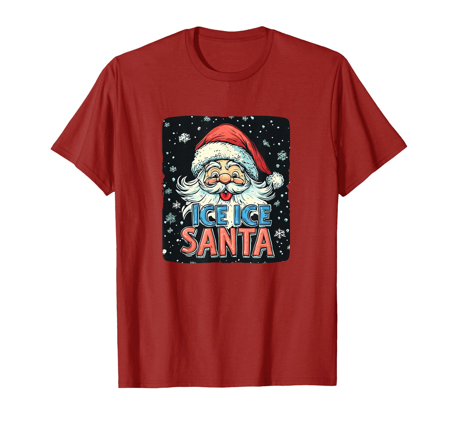 Naughty Ice Ice Santa Statement Costume T-Shirt