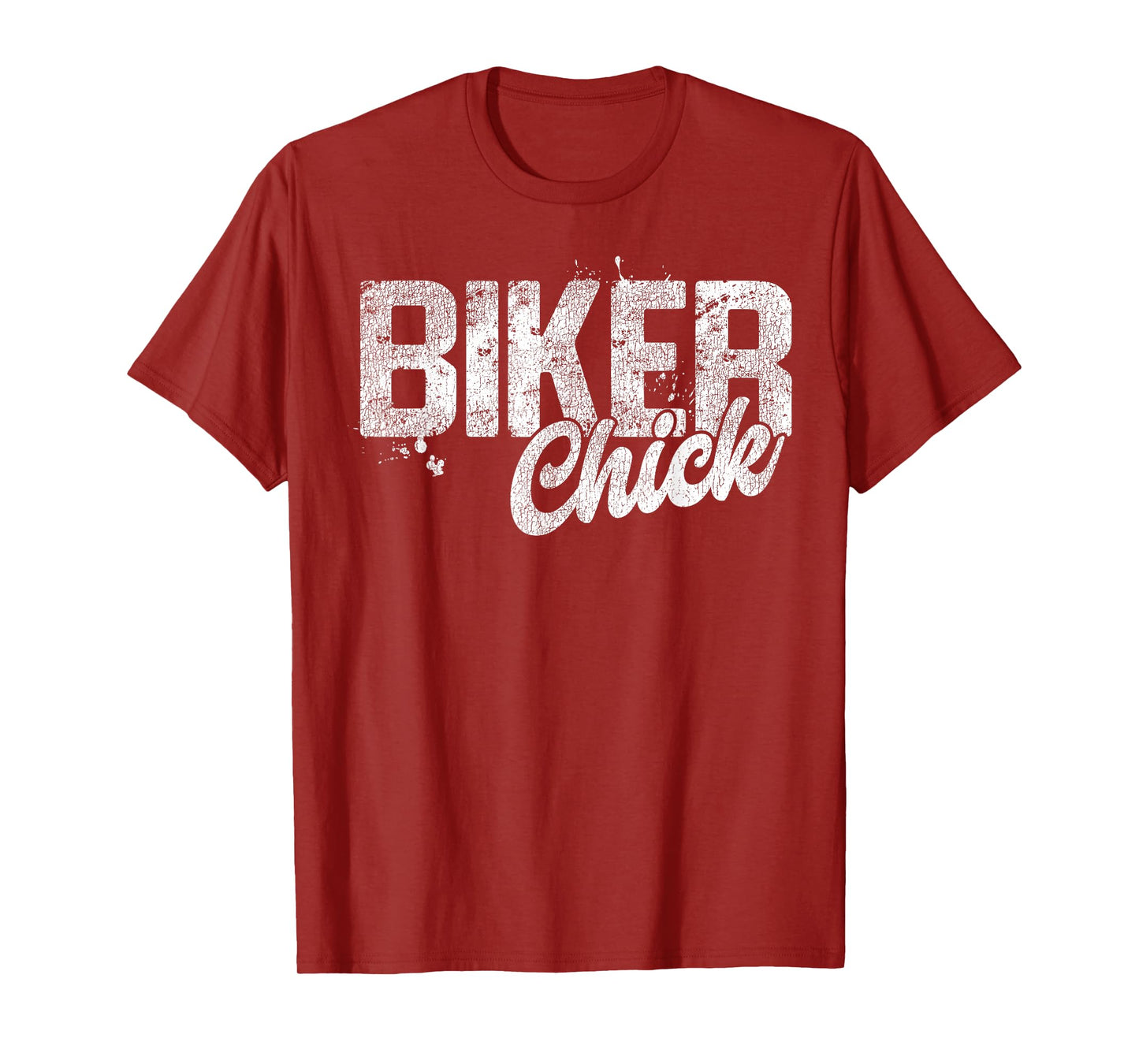 Classic Motorcycle Biker Biker Chick T-Shirt