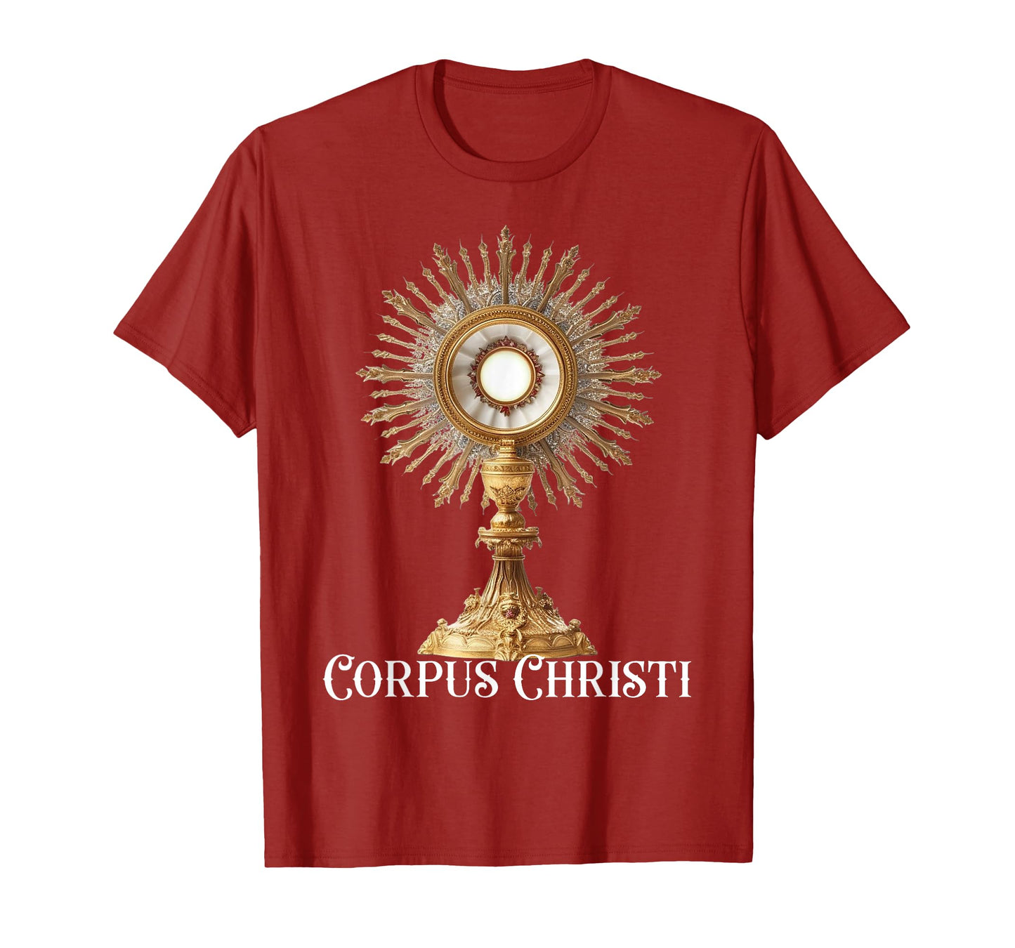 Eucharistic Adoration Traditional Latin Mass Catholic T-Shirt