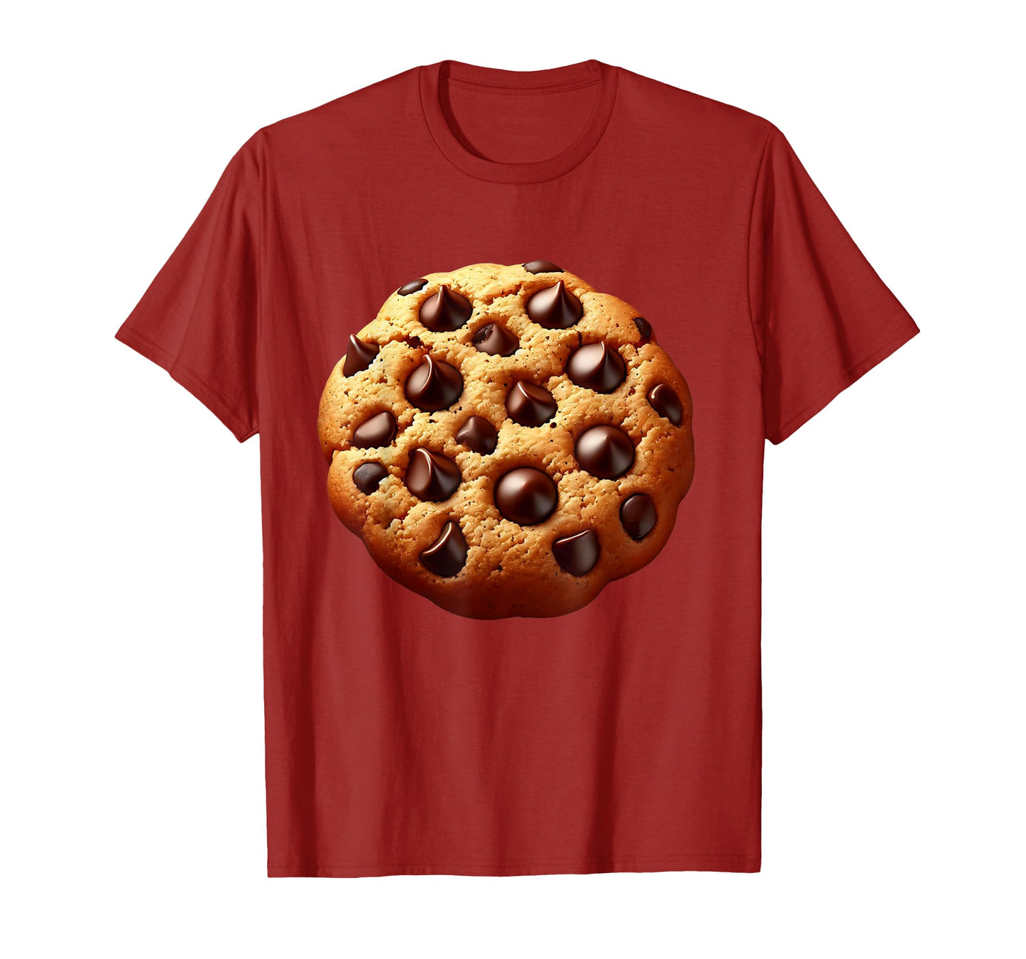 Chocolate Chip Cookie Costume Men Cookie Costume Adult T-Shirt