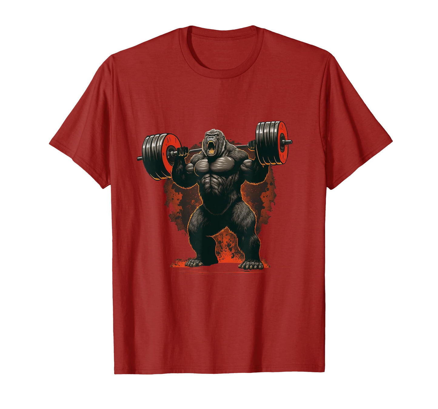 Gorilla Gym Beast Workout Weights Lifting Power - Gift T-Shirt