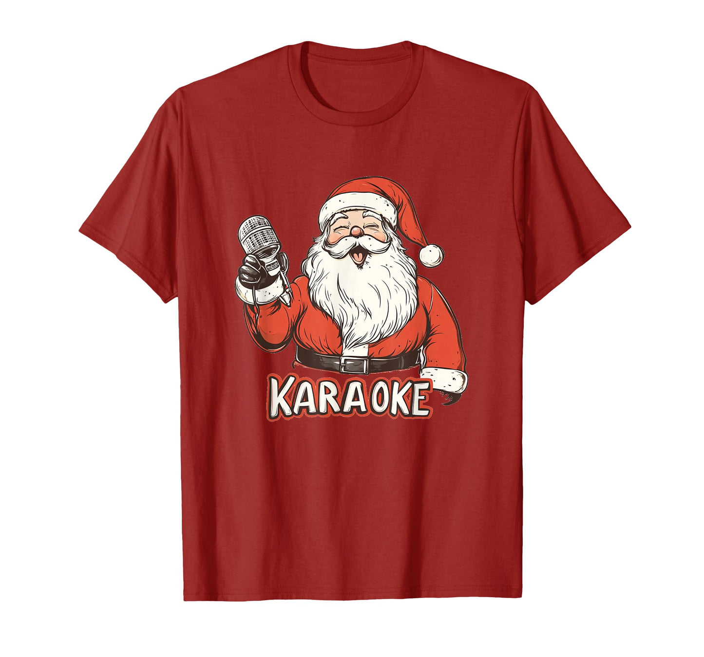 Singing Santa Brings The Christmas Cheer to Your Home T-Shirt