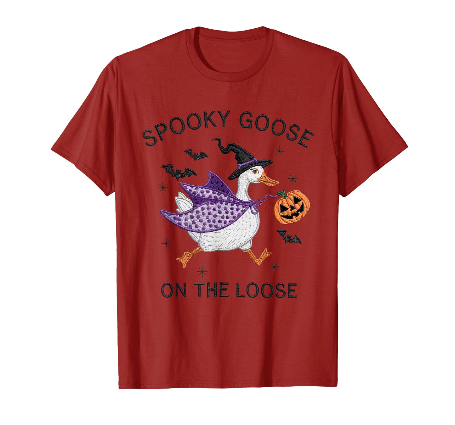 Halloween Tshirt Women Men Skeleton Witch Monster Party T-Shirt