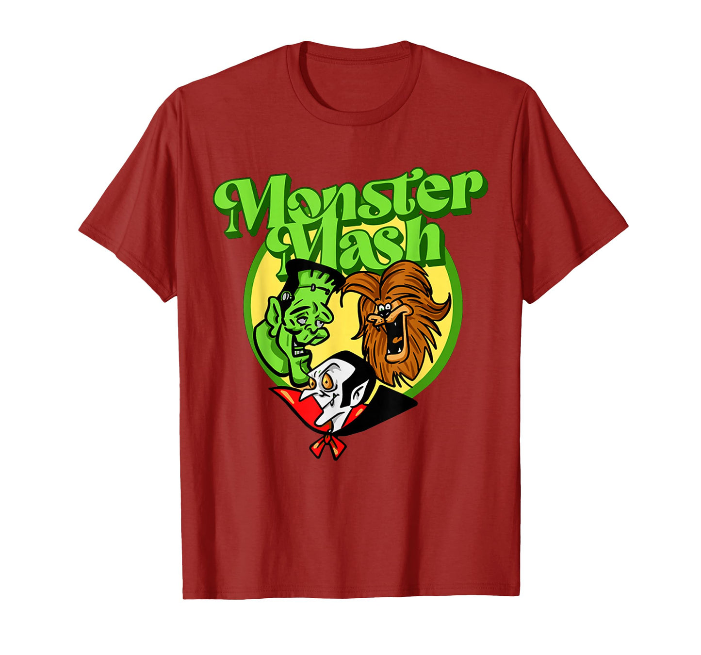 Vintage Funny Monster Mash Frankenstein Horror Movies Lovers T-Shirt