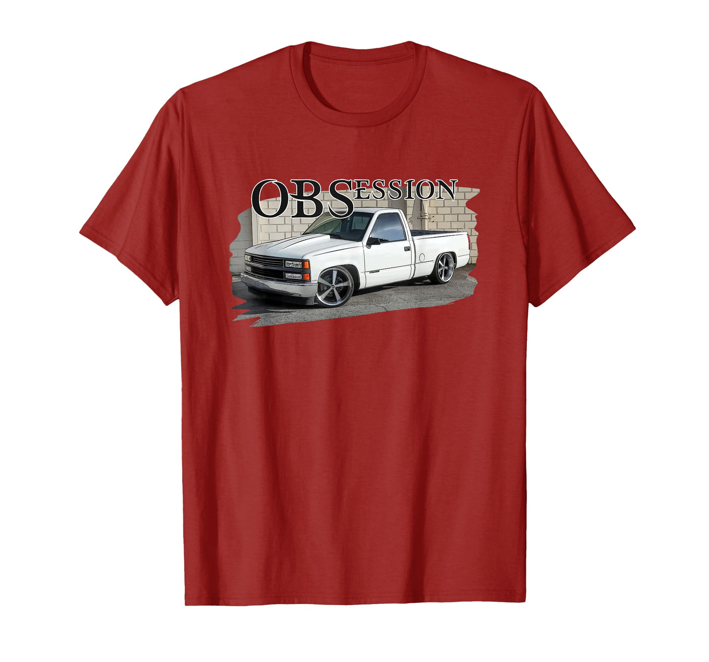 Lowered 90s Single Cab 1500 OBS Truck T-Shirt