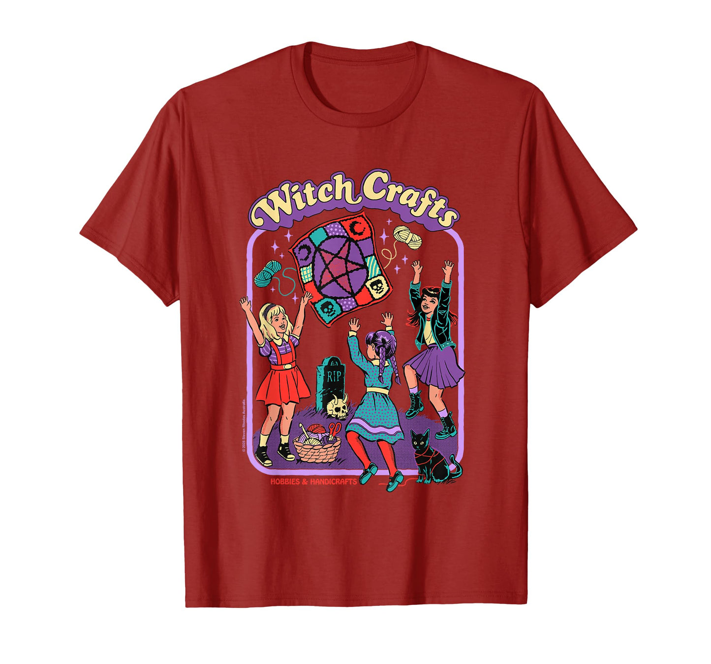 Witch Crafts Sarcastic Retro Vintage Funny Adult Humor T-Shirt