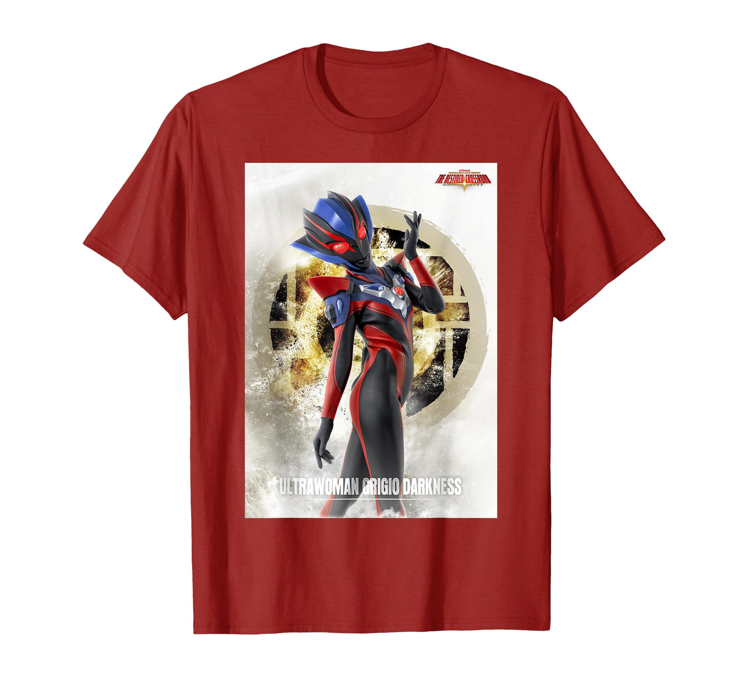 ULTRAWOMAN GRIGIO DARKNESS Ultra Galaxy Fight 3 UGFTDC T-Shirt