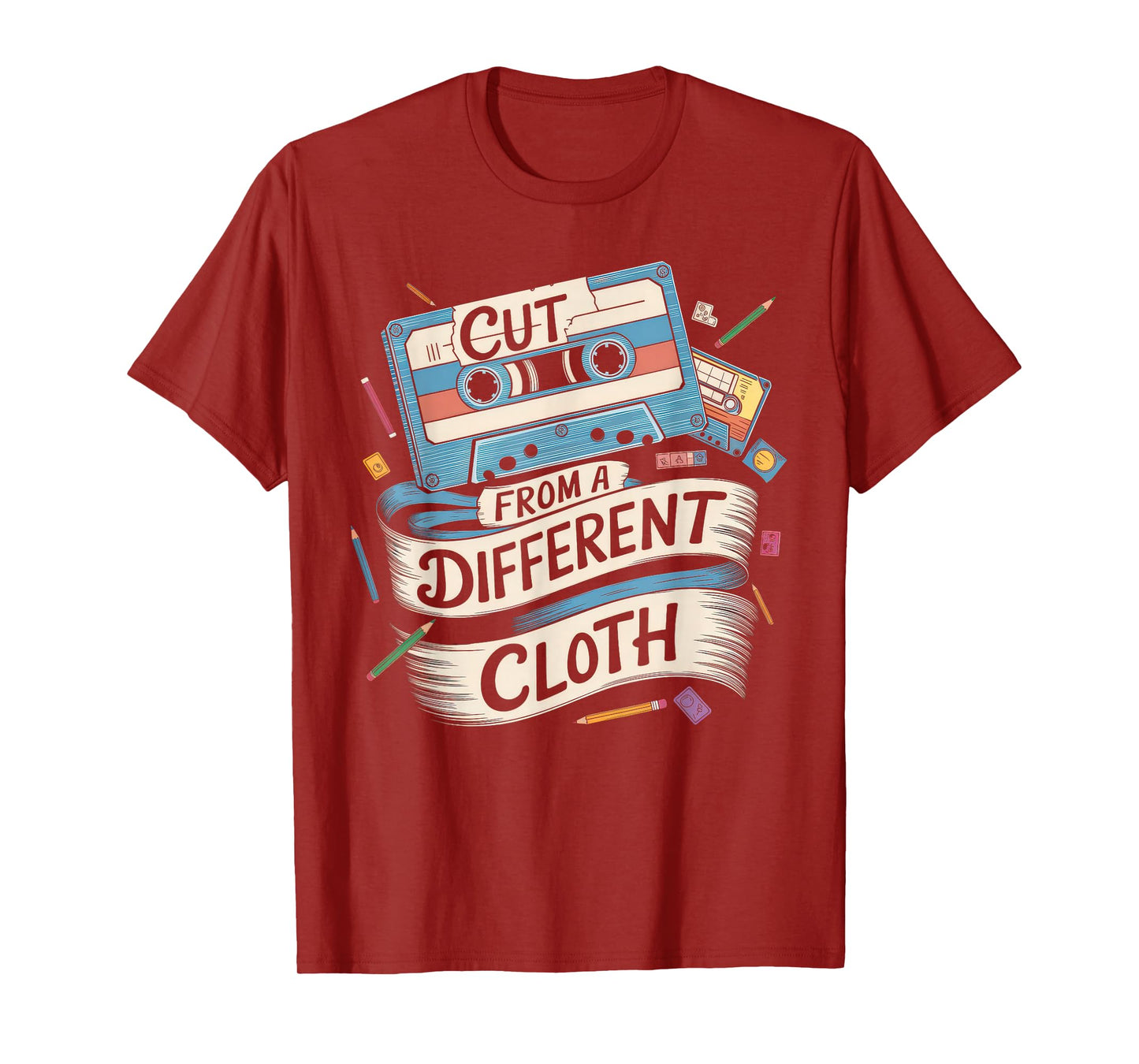 Cut From A Different Cloth Tshirt Men Women Urban Hip Hop T-Shirt