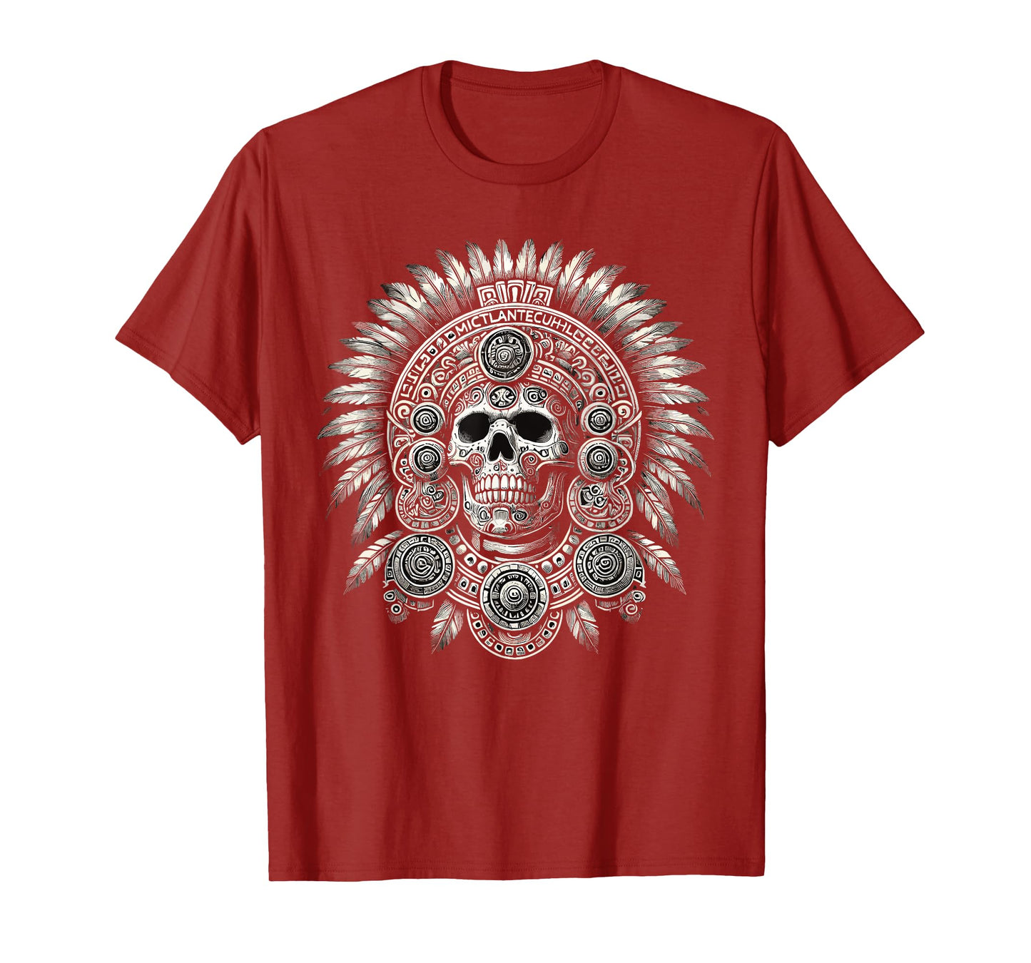 Aztec Mictlantecuhtli Mexican Pride Boxing T-Shirt