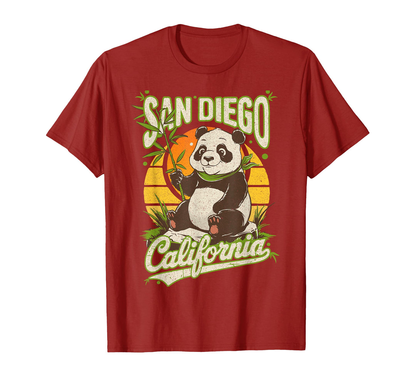 California Panda Zoo San Diego New Year 2025 Family Vaction T-Shirt