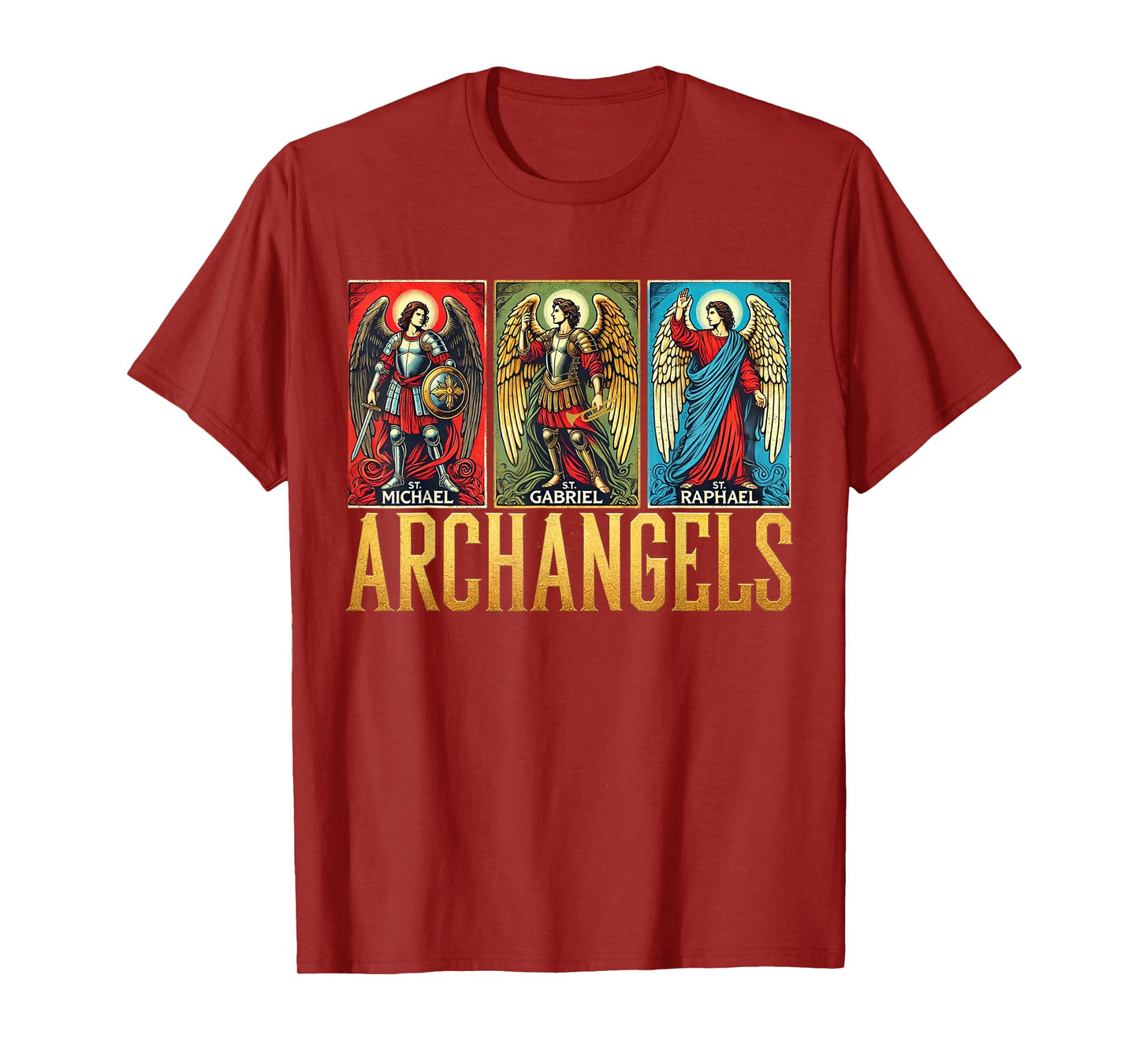 Saint Michael Catholic Archangels Biblical T-Shirt