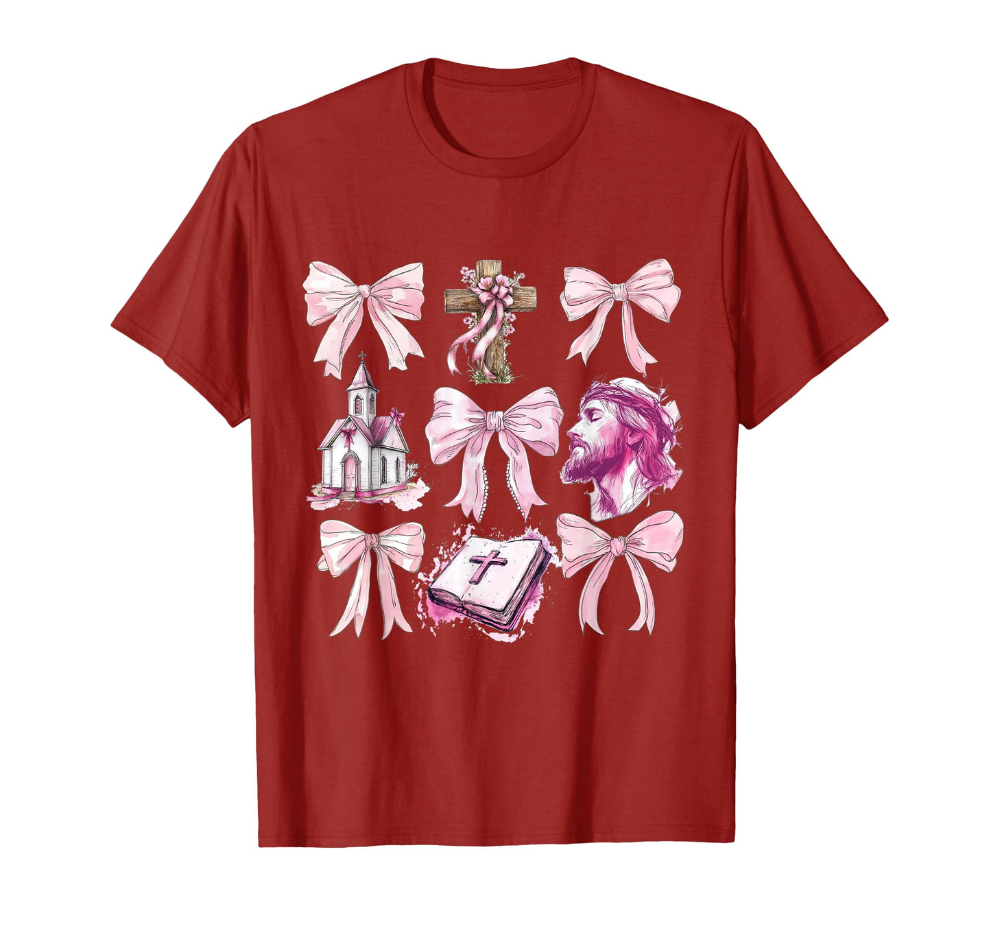 Let Me Tell You About My Jesus Christian Coquette Bow T-Shirt