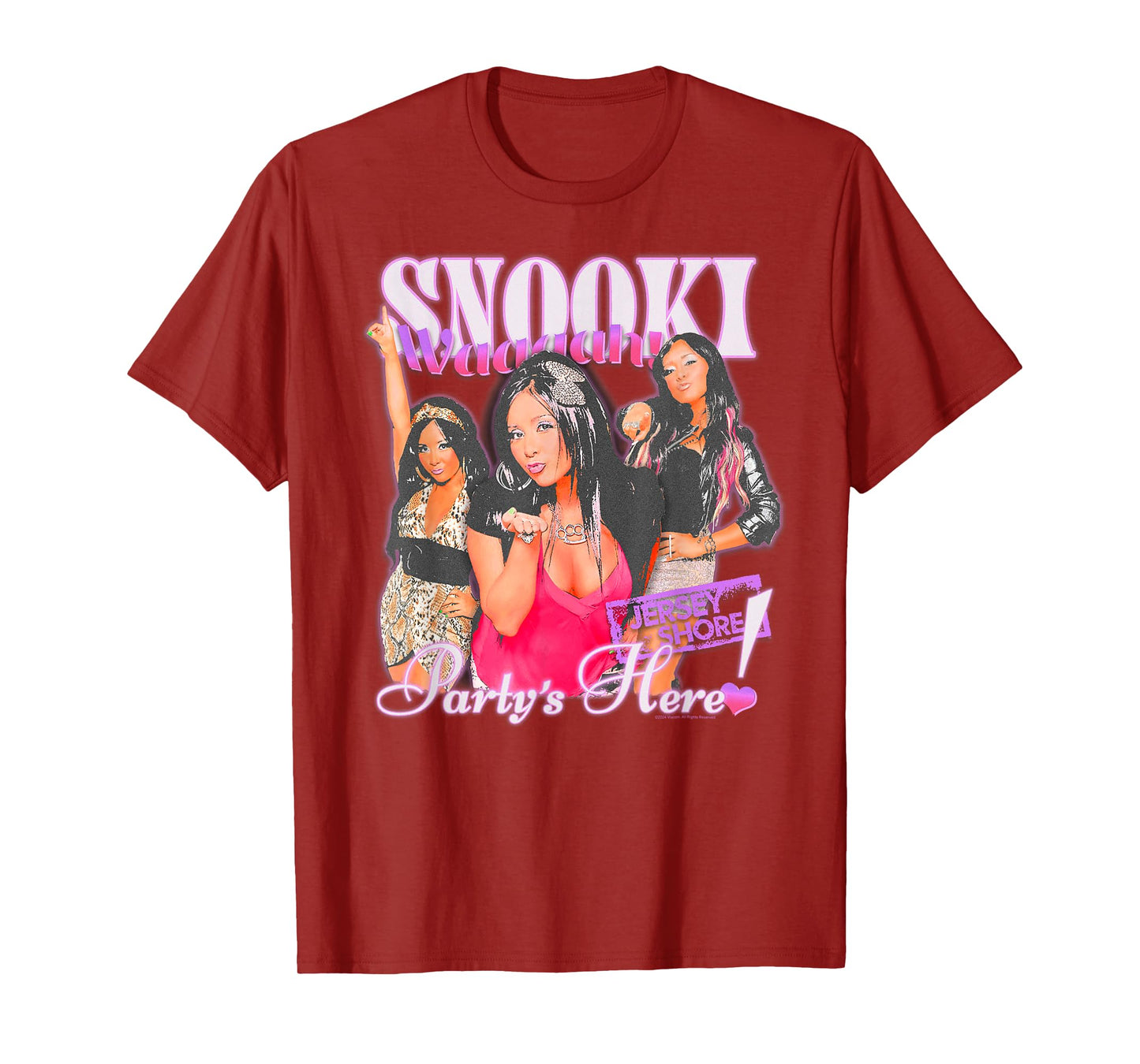 Jersey Shore Party's Here Snooki Vintage Reality TV Show T-Shirt