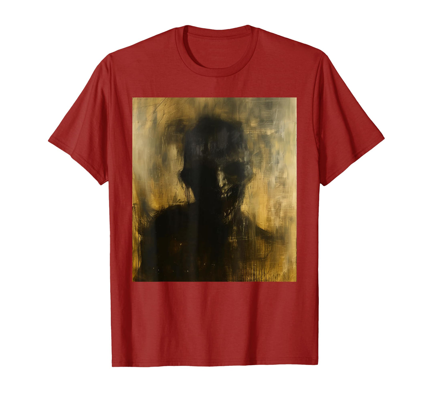 Horror Demon Skeleton Creature Creepy Hell Goth Occult Art T-Shirt