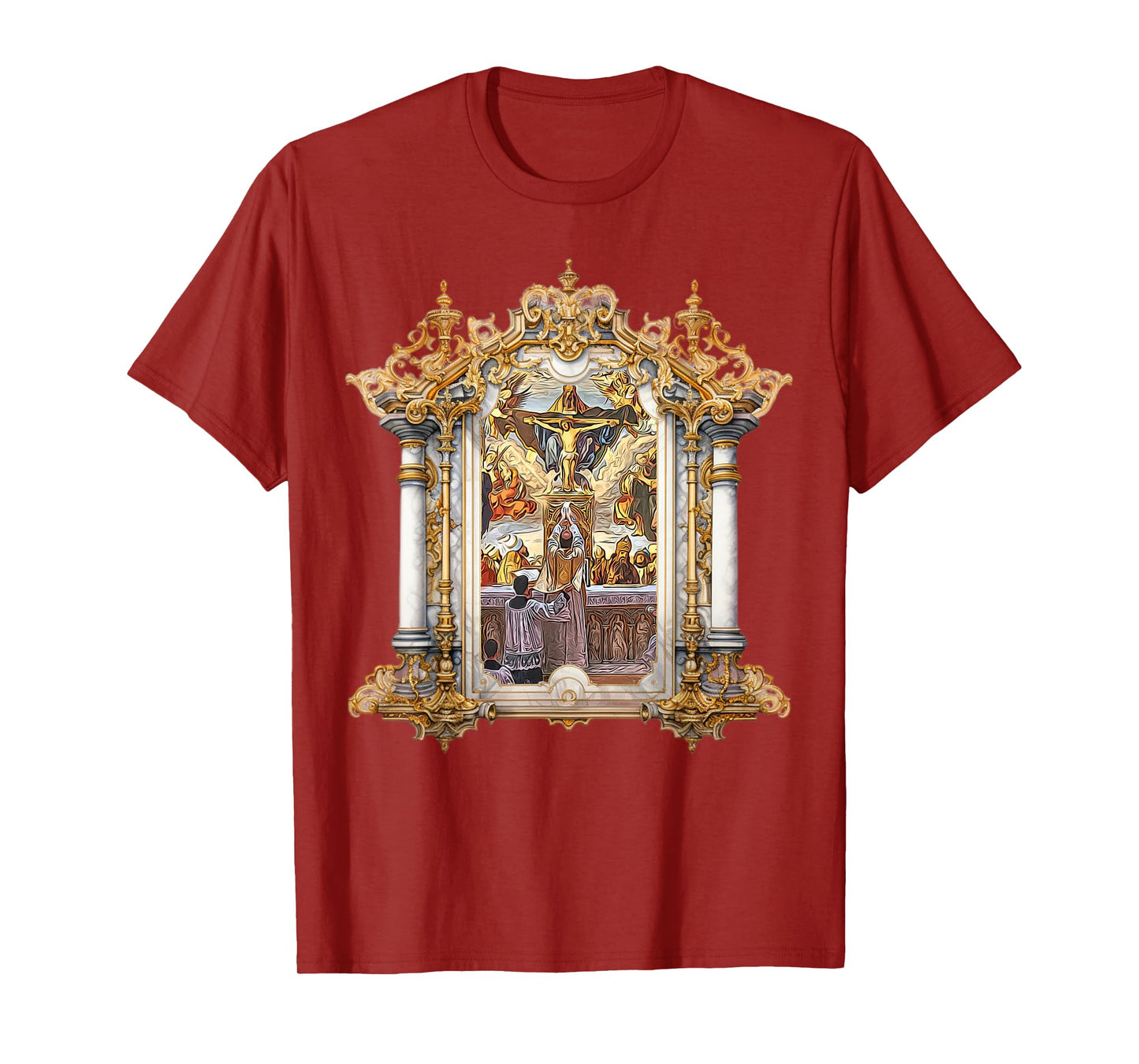 Eucharistic Consecration Traditional Latin Mass Catholic T-Shirt