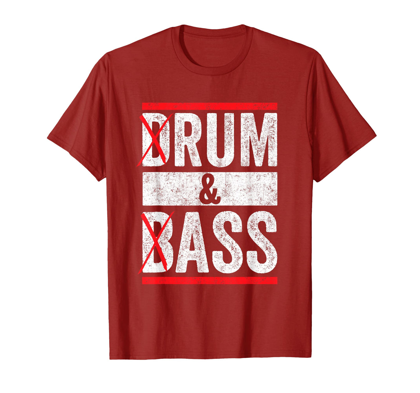 Vintage Drum & Bass / Rum & Ass Funny T-Shirt