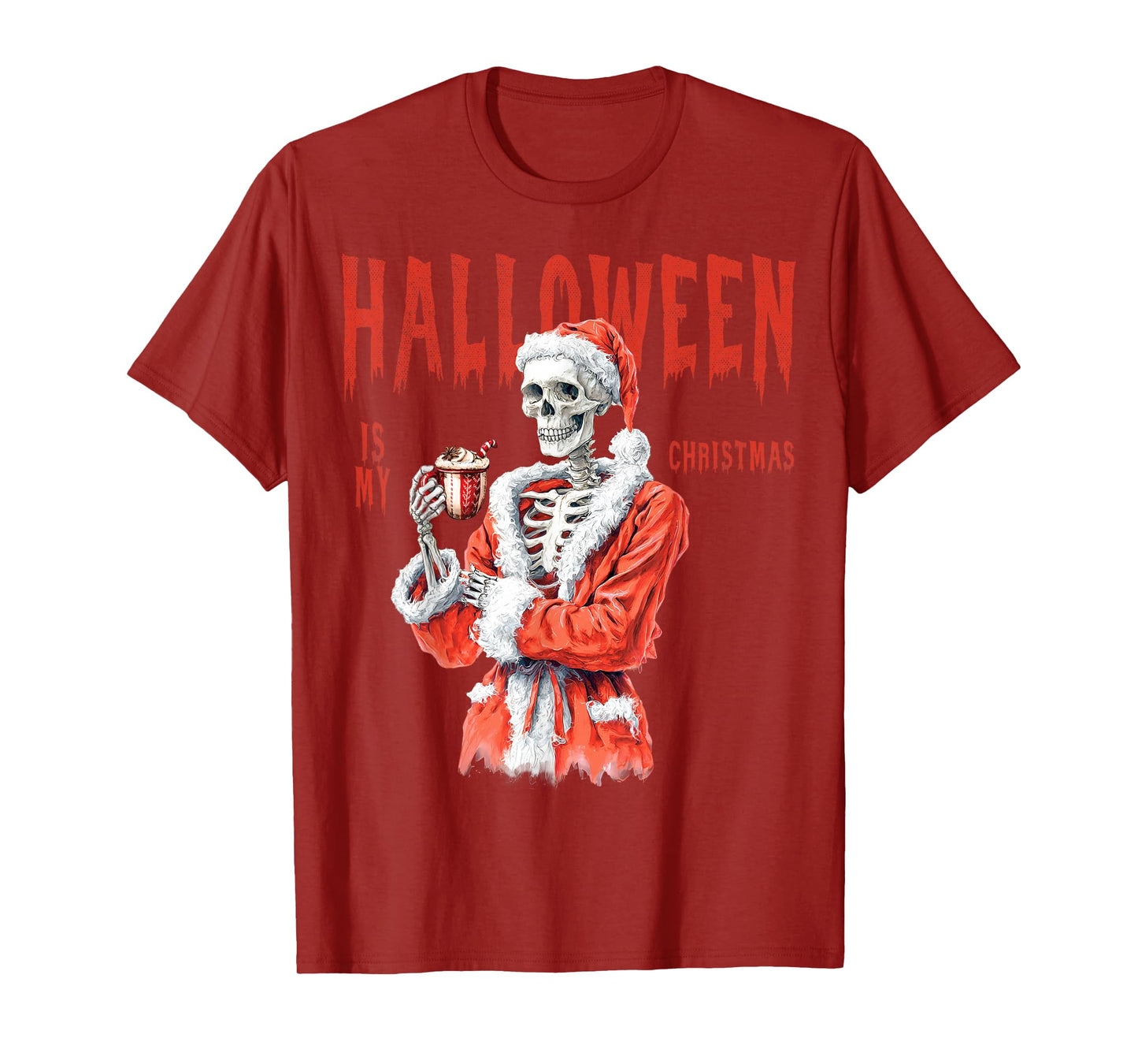Halloween Christmas Horror Holiday Funny Character Scary T-Shirt