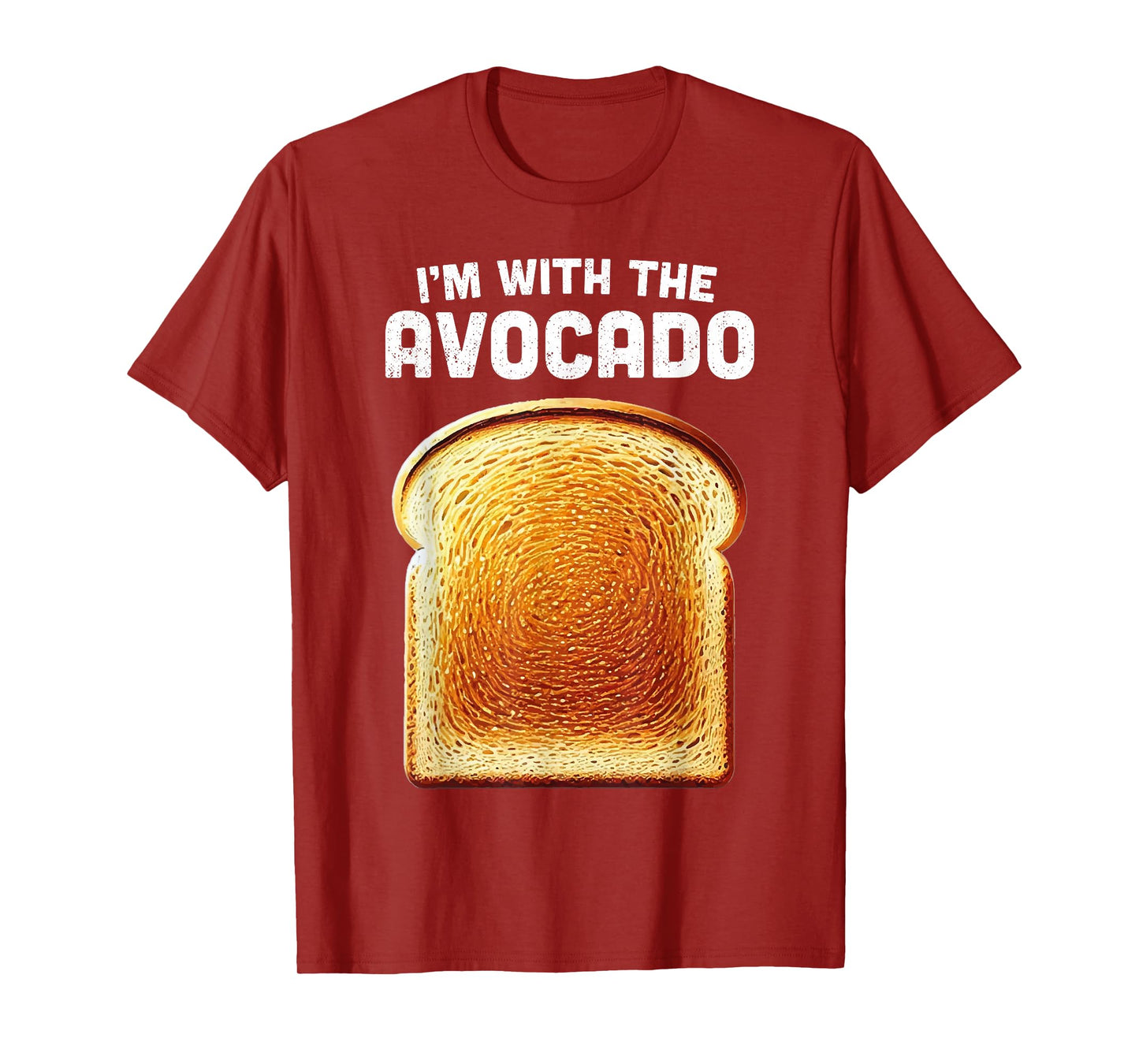 Im With Avocado Shirt Toast Matching Funny Halloween Costume T-Shirt