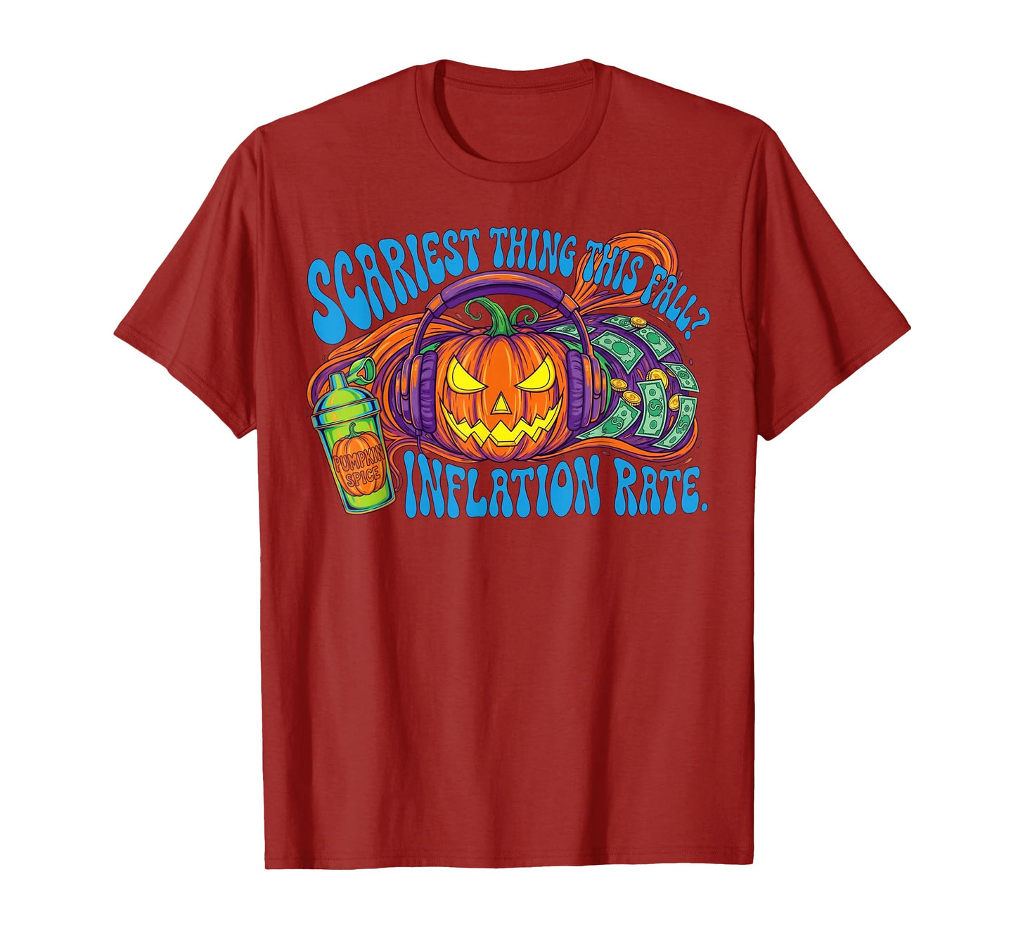 Pumpkin Halloween Costume Funny Halloween 2025 T-Shirt