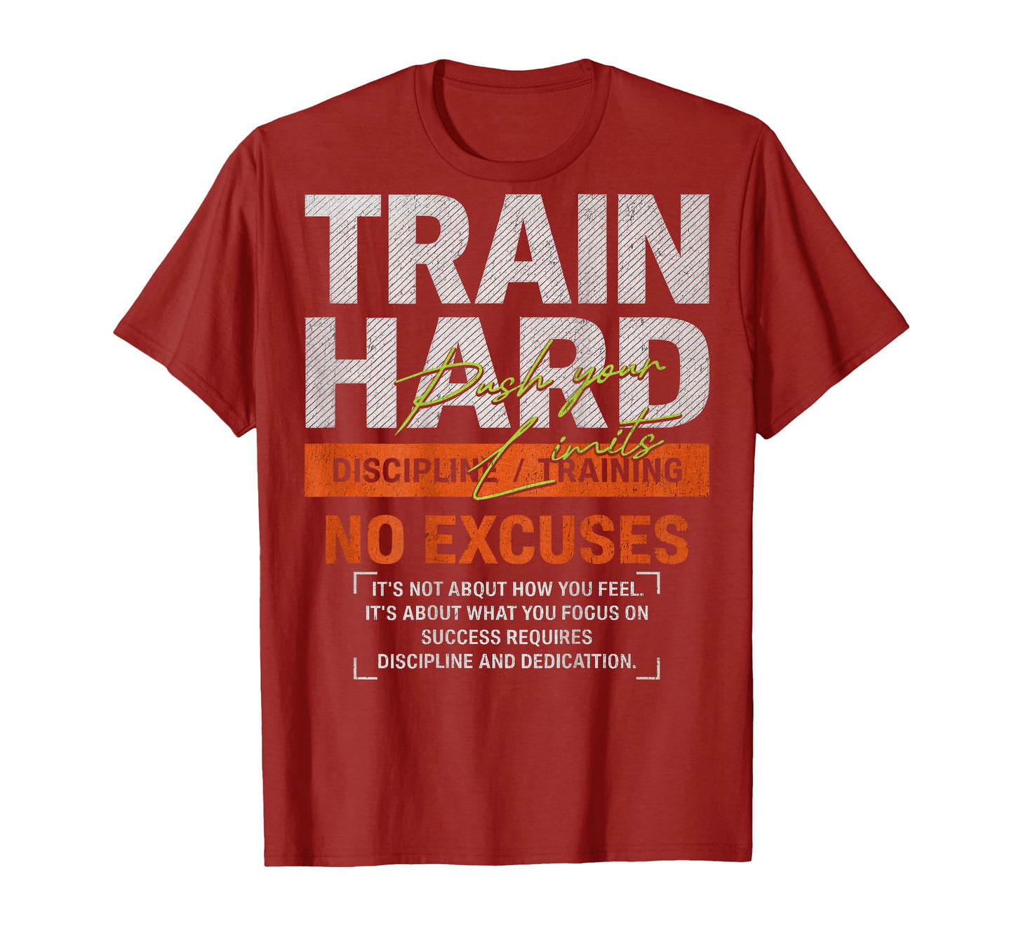 Fitness Quote Y2K Gym Training Back Print Yoga Sport Workout T-Shirt