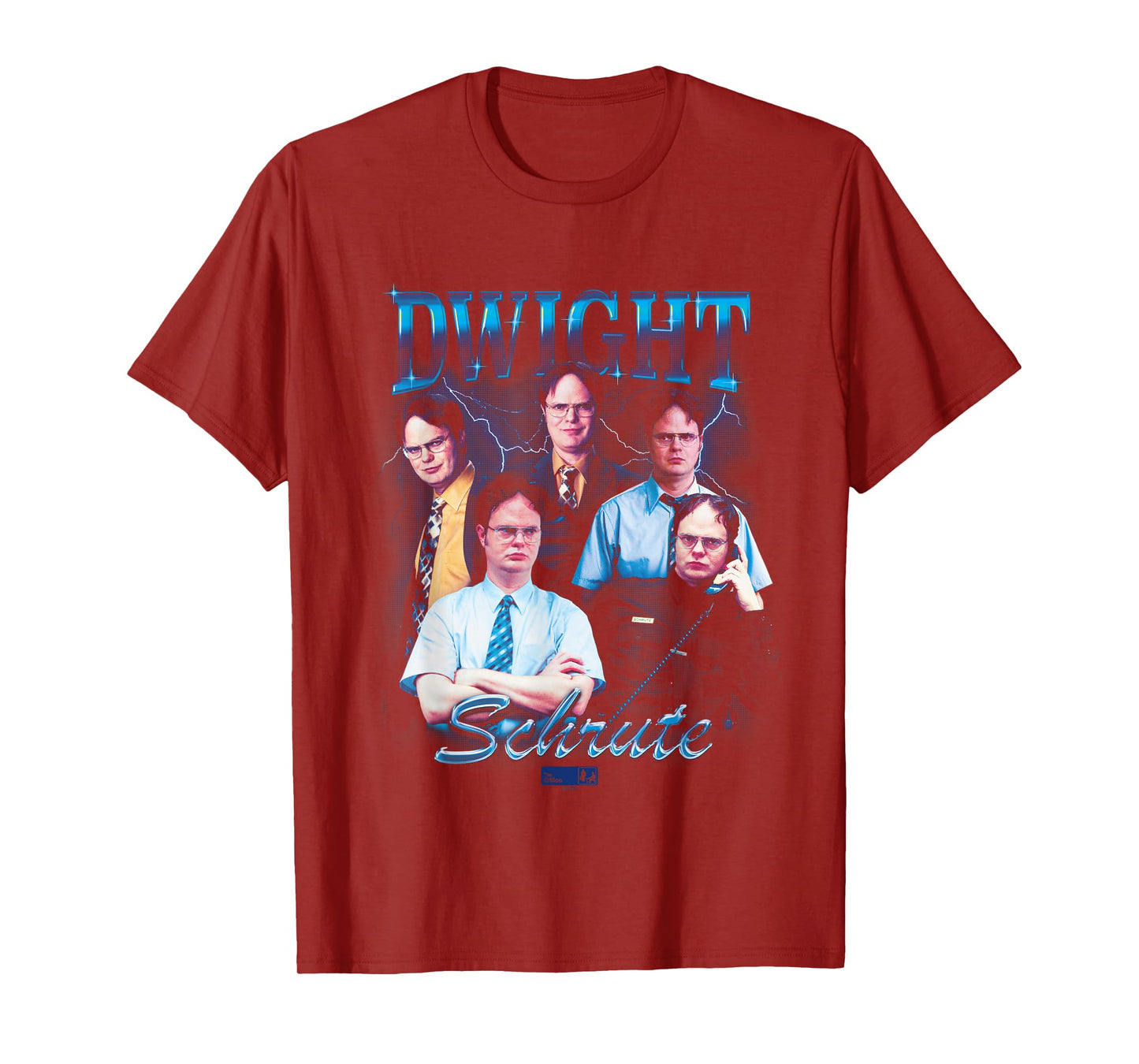 NBC The Office Dwight Schrute Heartthrob - Officially Licensed T-Shirt, Small, Black