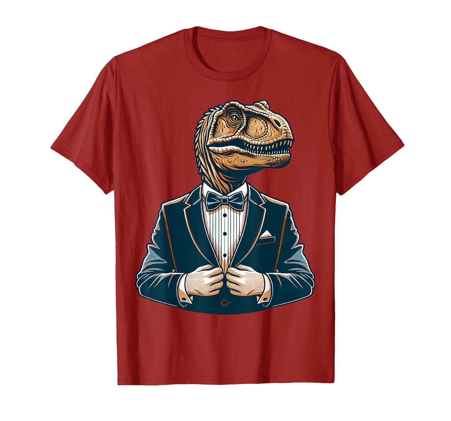 T-Rex Tuxedo Classic Paleontologist Suit T-Shirt