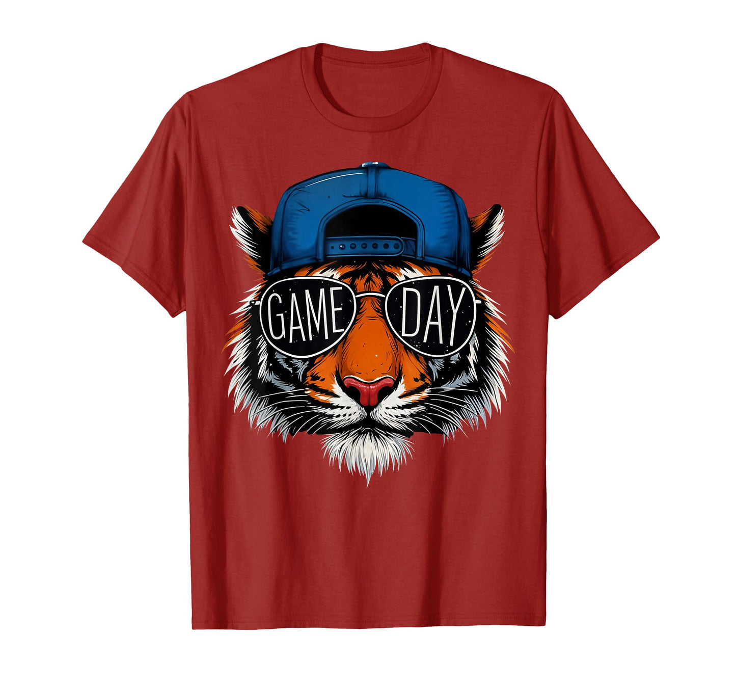 Vintage Game Day Retro Name Tiger Gift for Men Women Kid T-Shirt
