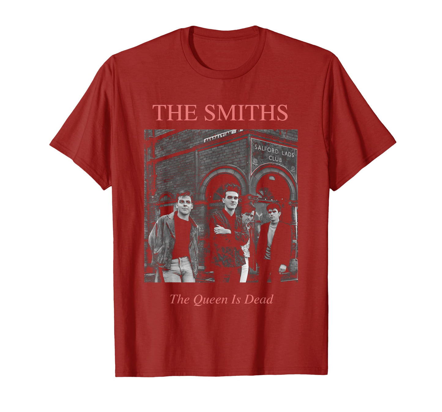 The Smiths The Queen Is Dead Salford Lads By Stephen Wright T-Shirt