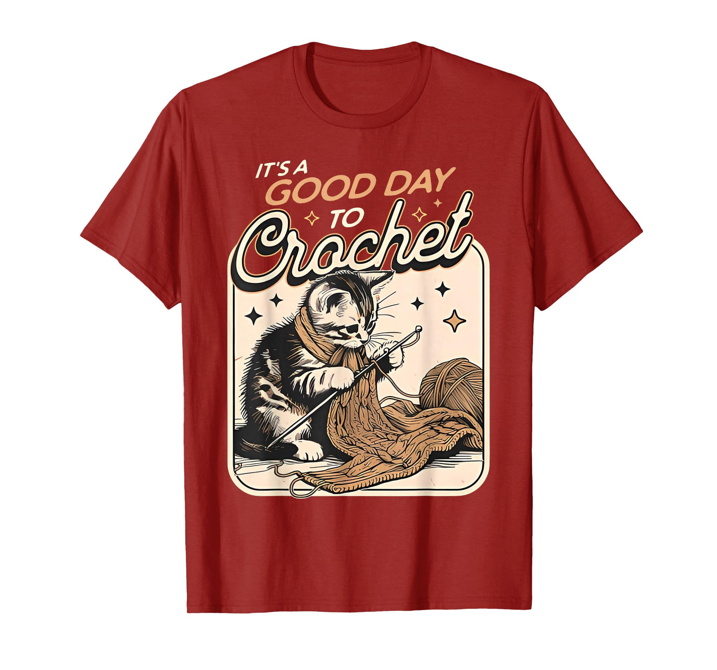 It’s a Good Day to Cute Cat Crochet Lover T-Shirt