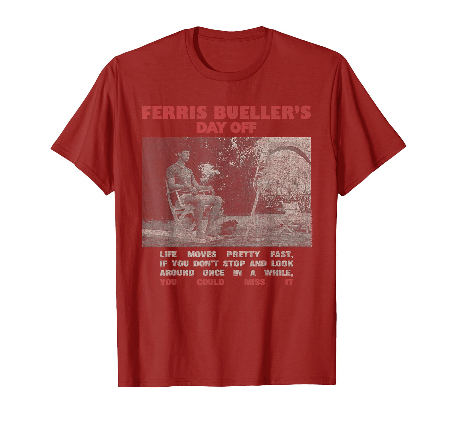 Ferris Bueller's Day Off Cameron You Could Miss It Movie T-Shirt