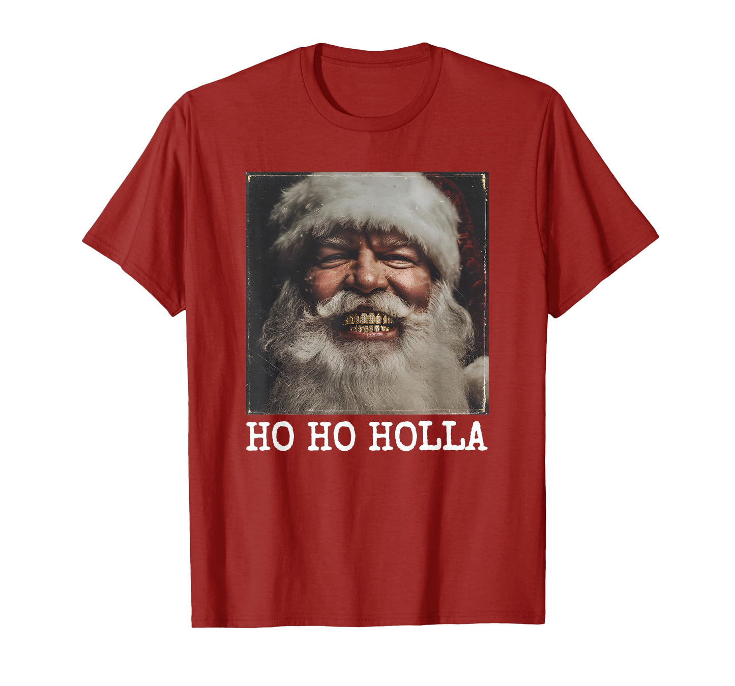 Hip Hop Christmas Gangster Santa T-Shirt