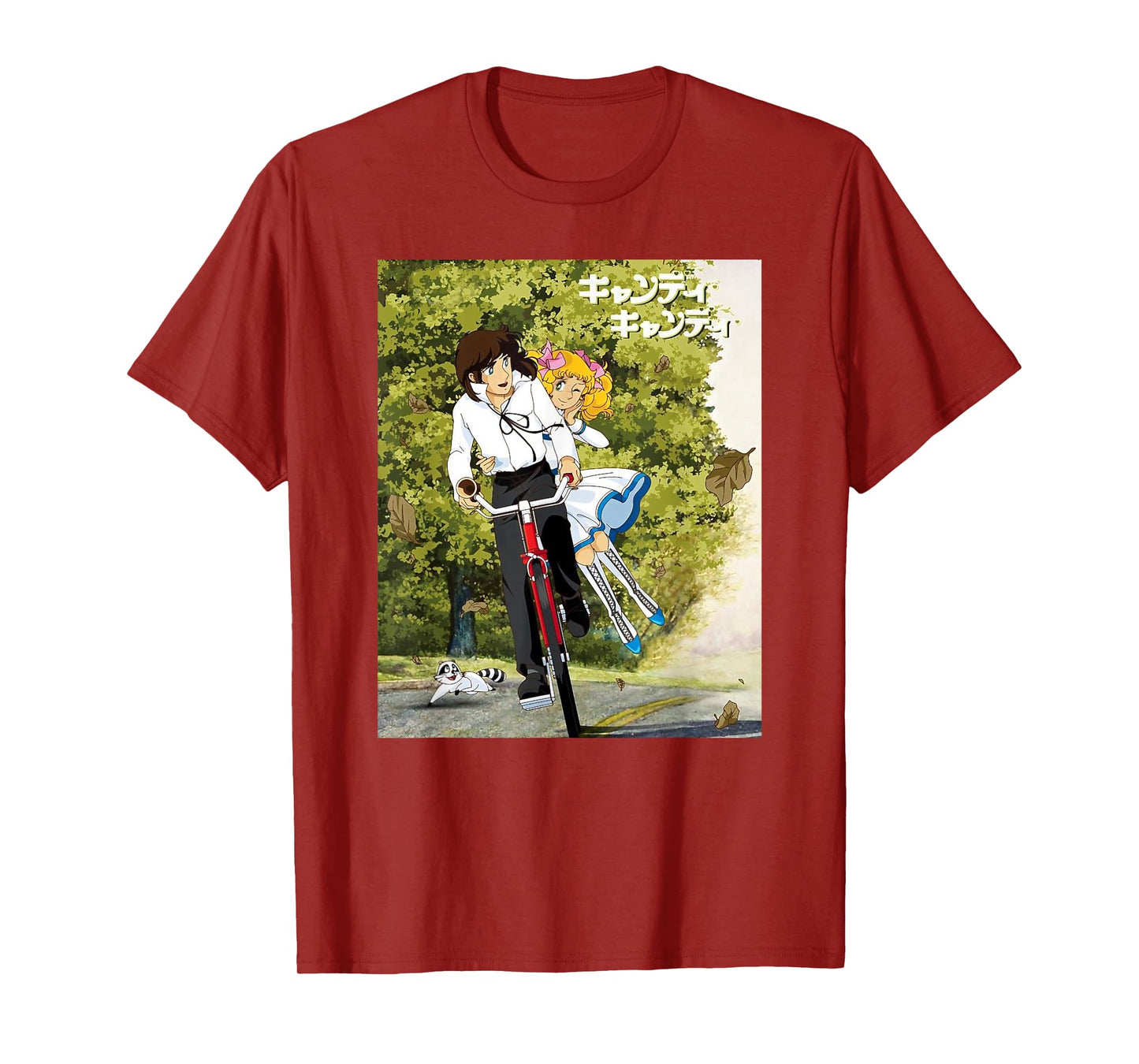Candy Candy Terry Cartoon Japanese 80s Retro Anime Manga T-Shirt