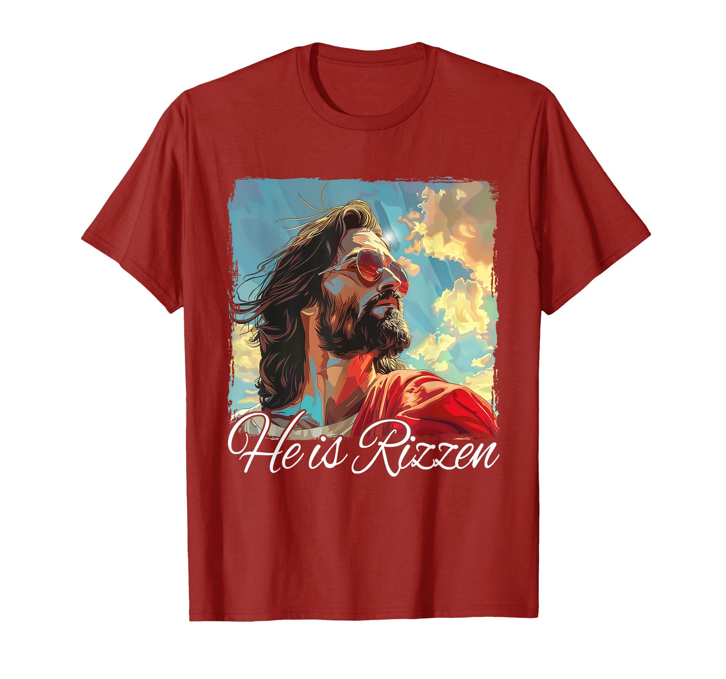 He Is Rizzen Jesus T-Shirt