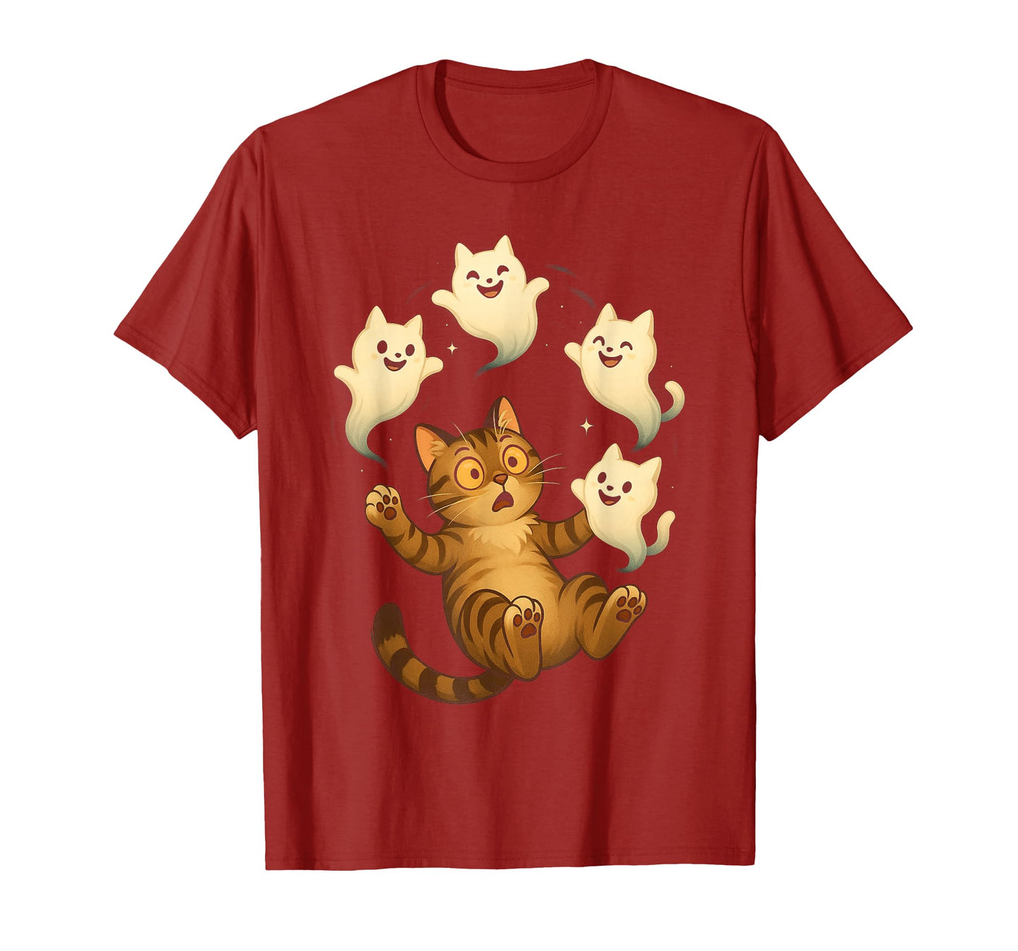 Cat Meme Funny Spooky Halloween Kitty T-Shirt