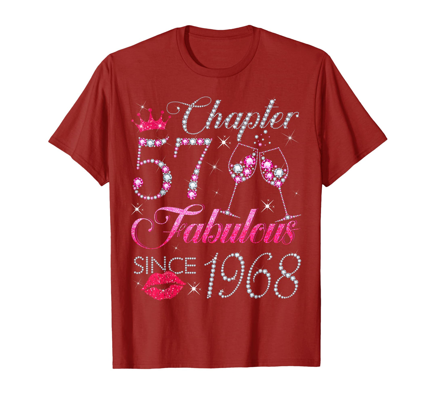 Chapter 57 Fabulous Since 1968 57Th Birthday Gift For Women T-Shirt