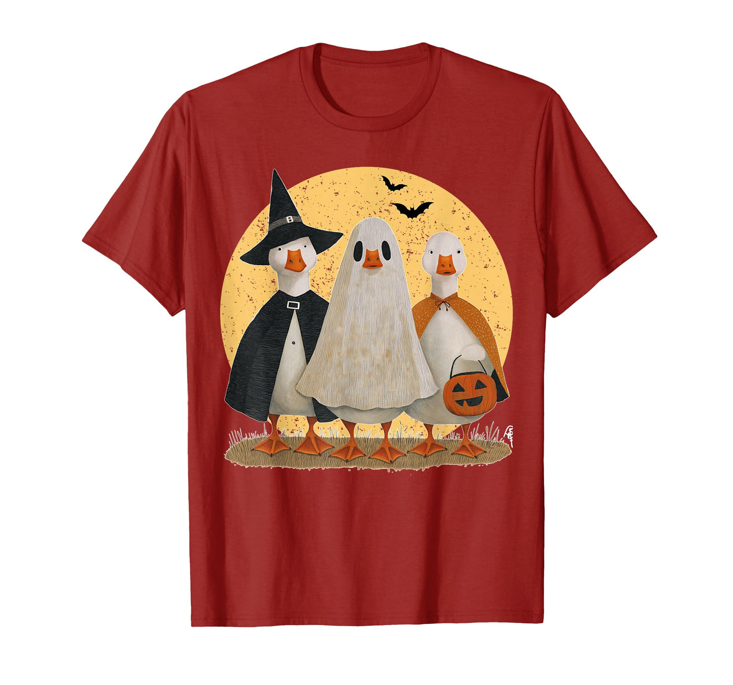 Trick or Treating Halloween Ducks T-Shirt