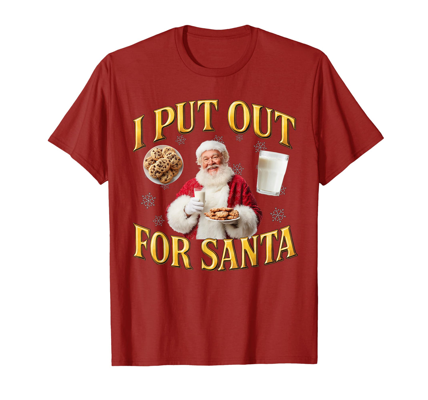 Rude Christmas I Put Out for Santa T-Shirt
