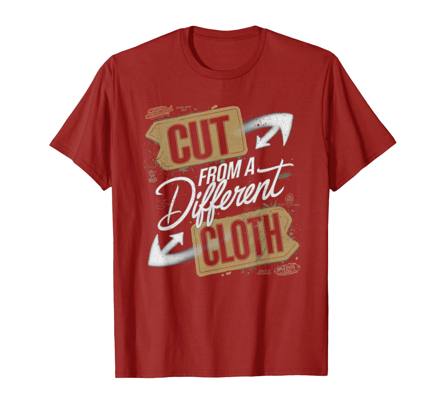 Cut From A Different Cloth Tshirt Men Women Urban Hip Hop T-Shirt