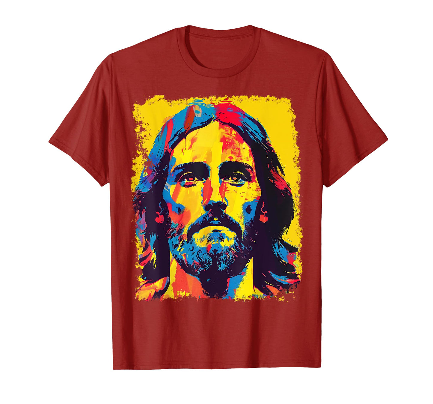 Jesus Christ Pop Art Graphic T-Shirt