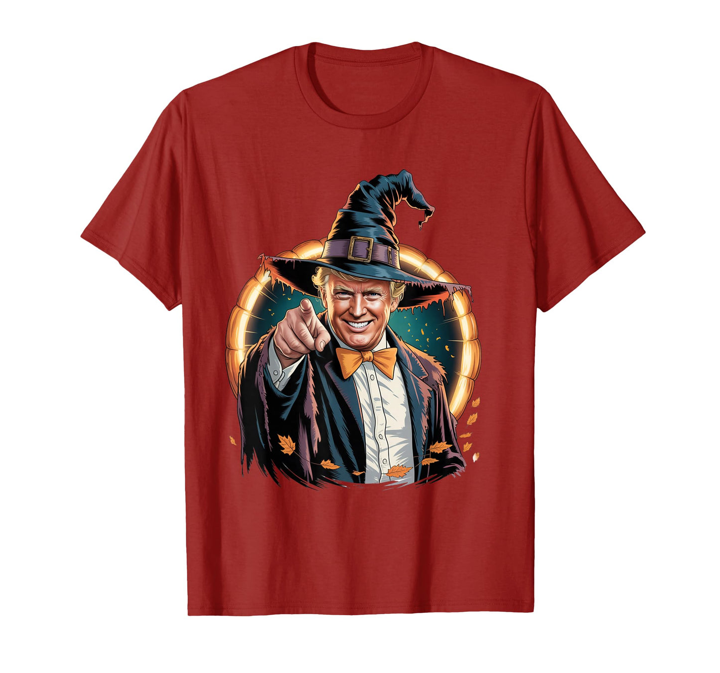 Trump Witch Parody Pointing Halloween Costume T-Shirt
