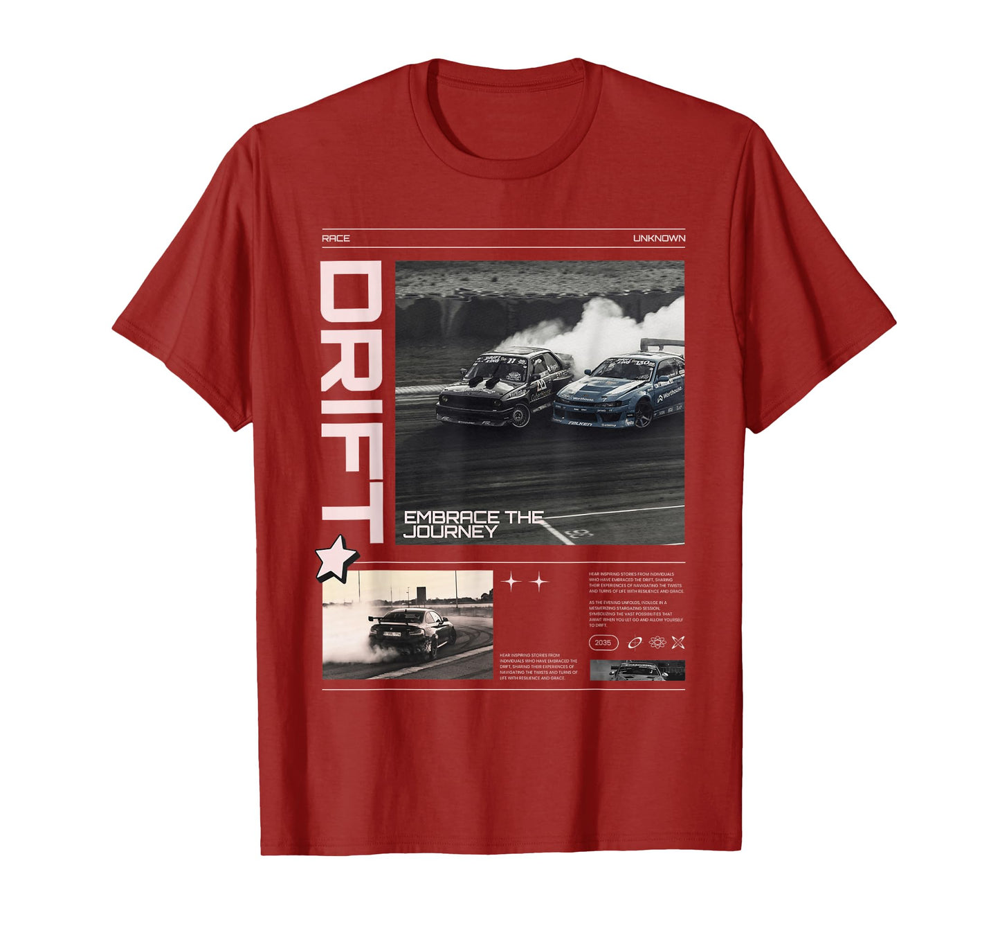 Cool Retro Vintage Japanese JDM Tokyo Japan Drift Race Car T-Shirt