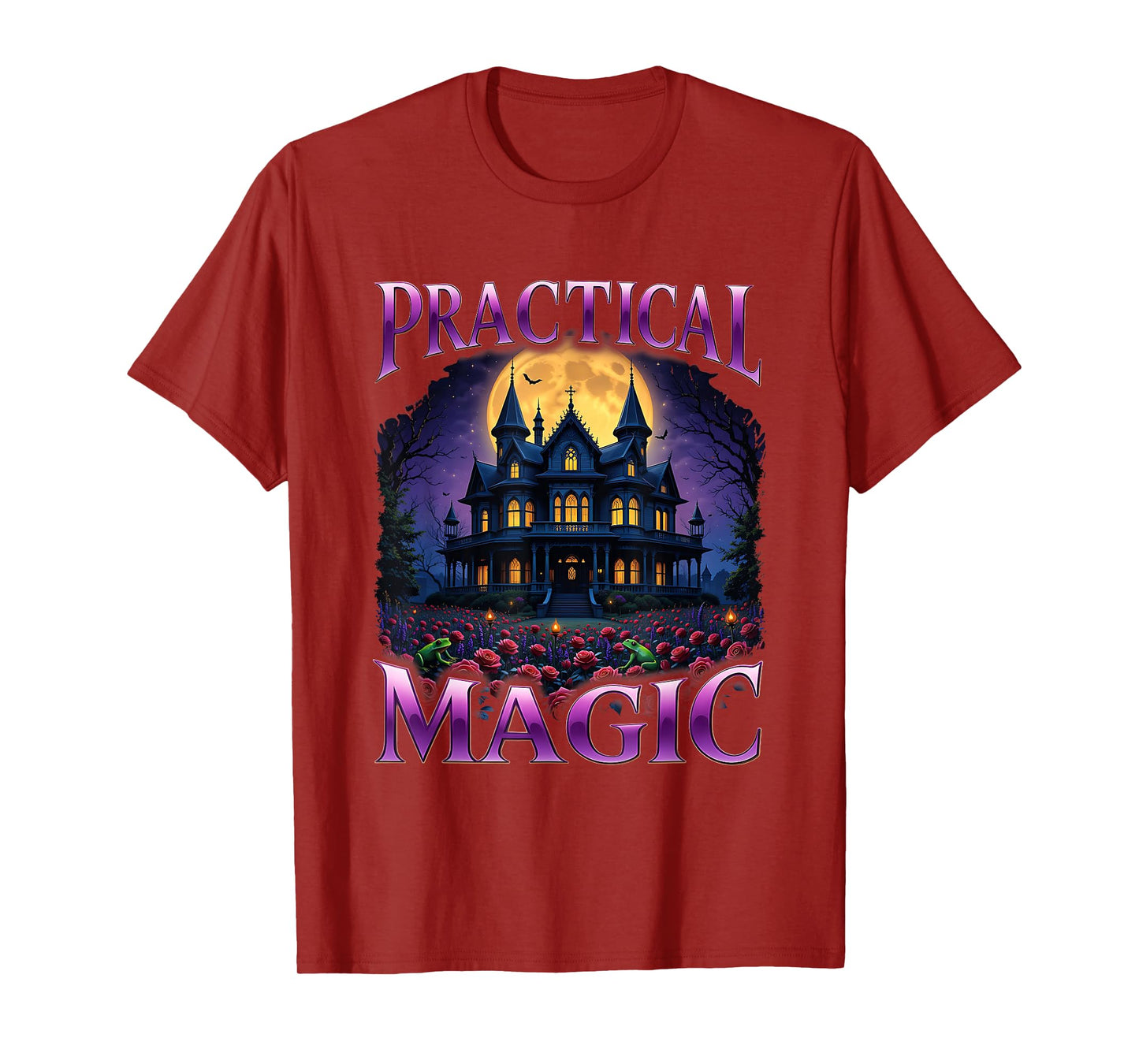 Witchy Halloween Love Practical Magic Vintage Witch Magic T-Shirt